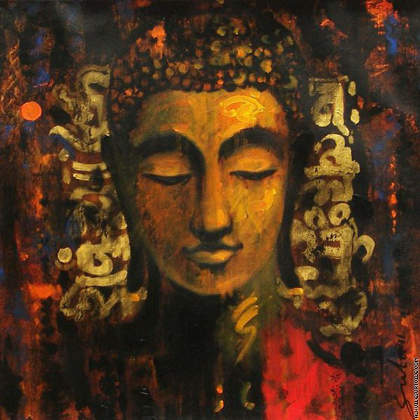 buddha painting