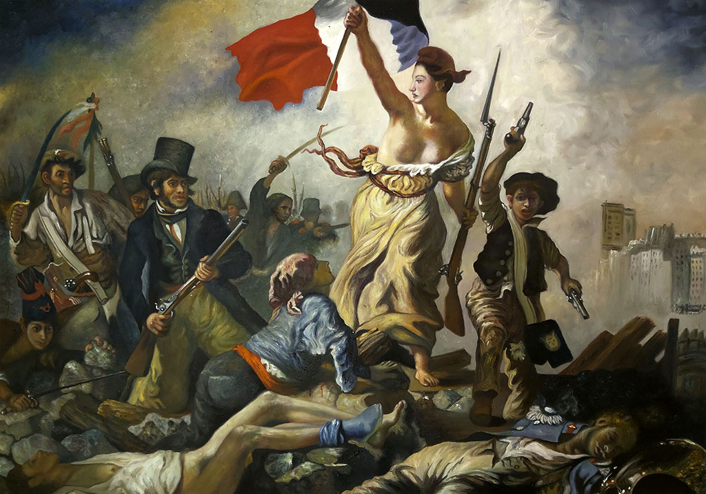 Reproduction of Delacroix