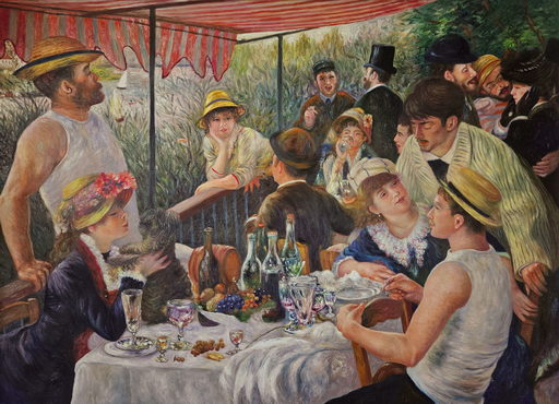 Reproduction of Luncheon of the Boating Party