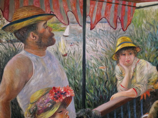 Renoir - Luncheon of the Boating Party (Detail)