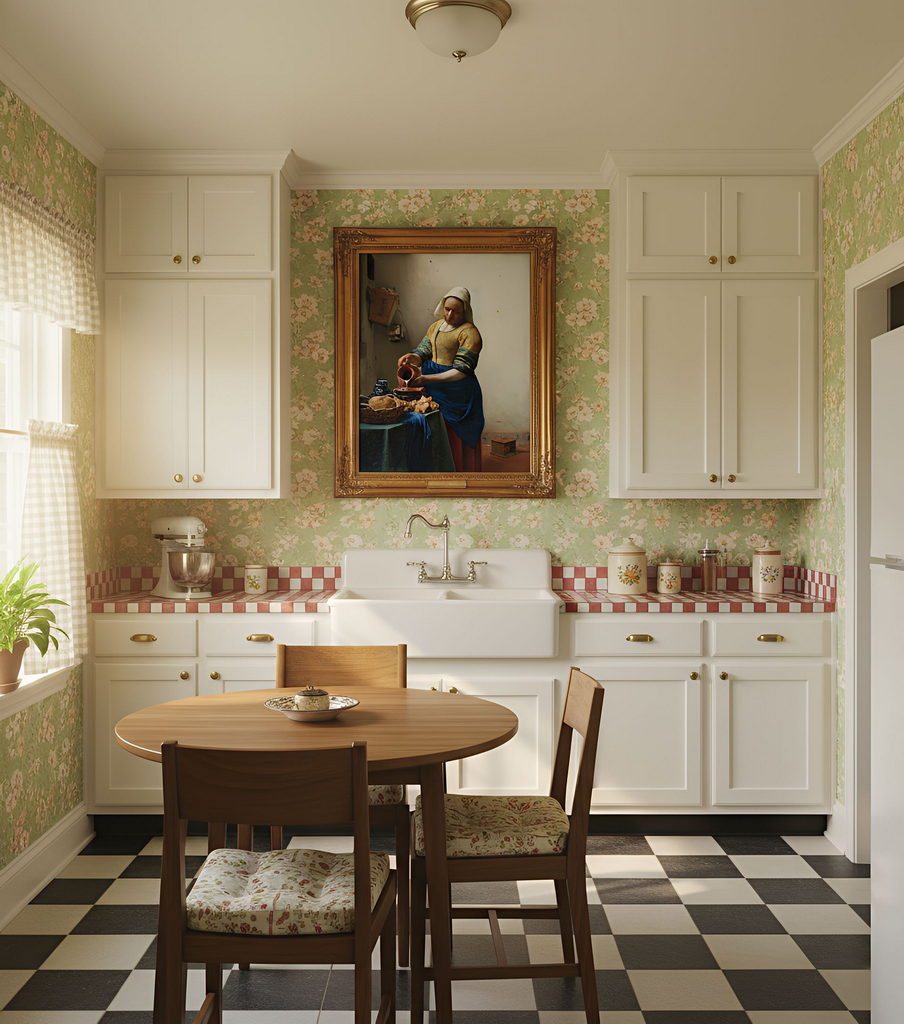 The Milkmaid by Vermeer