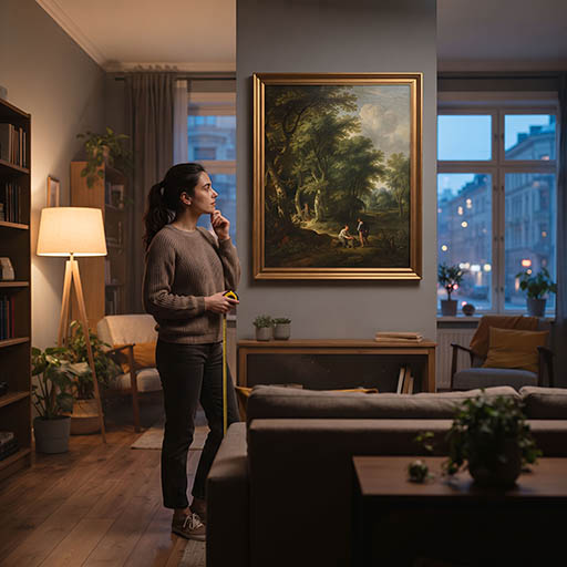 How to Choose the Ideal Painting Size for Every Wall in Your Home?