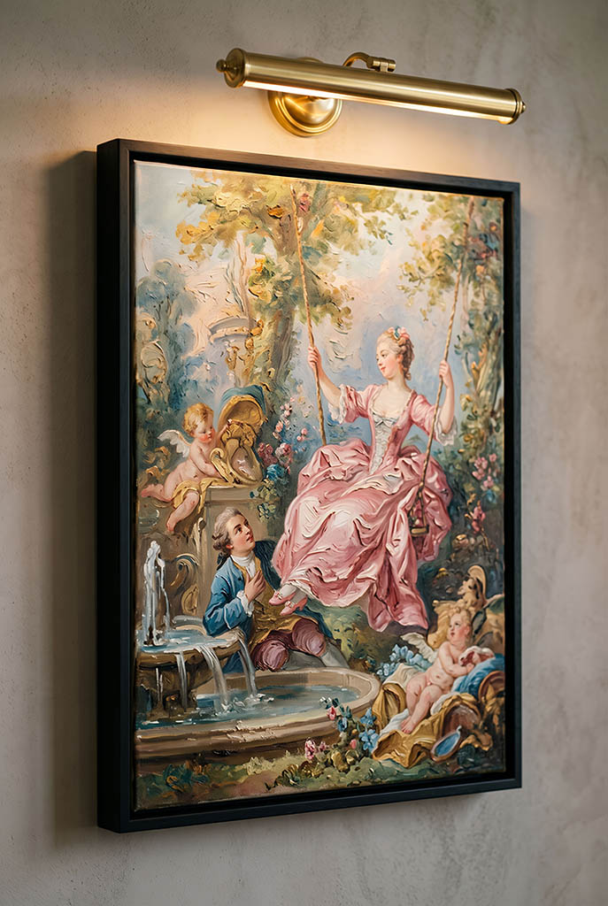 Lighting and Framing Illustration: The Swing