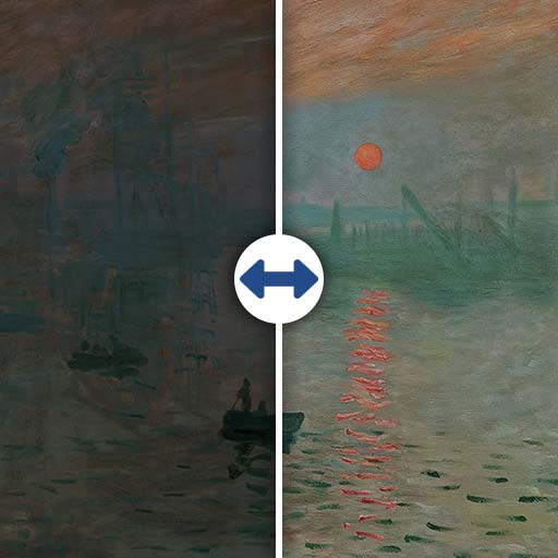 Impression Sunrise (Monet) 70x50cm