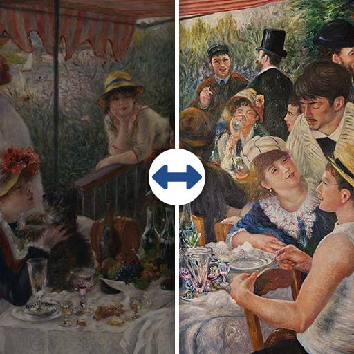 Comparison between the original and the reproduction