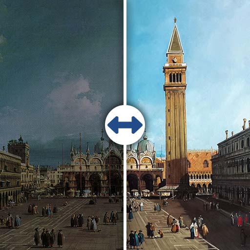 View of Saint Mark’s Square 1 (Canaletto) 110x80cm